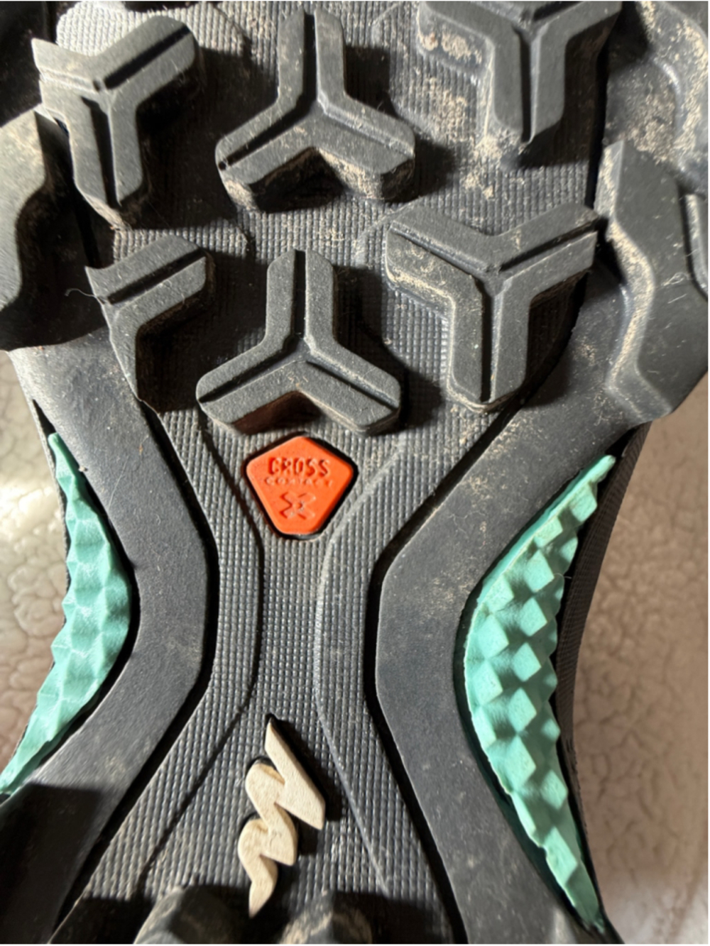 Women's Quechua Waterproof Athletic Shoes Grey Blue Size 8 - Picture 8 of 12
